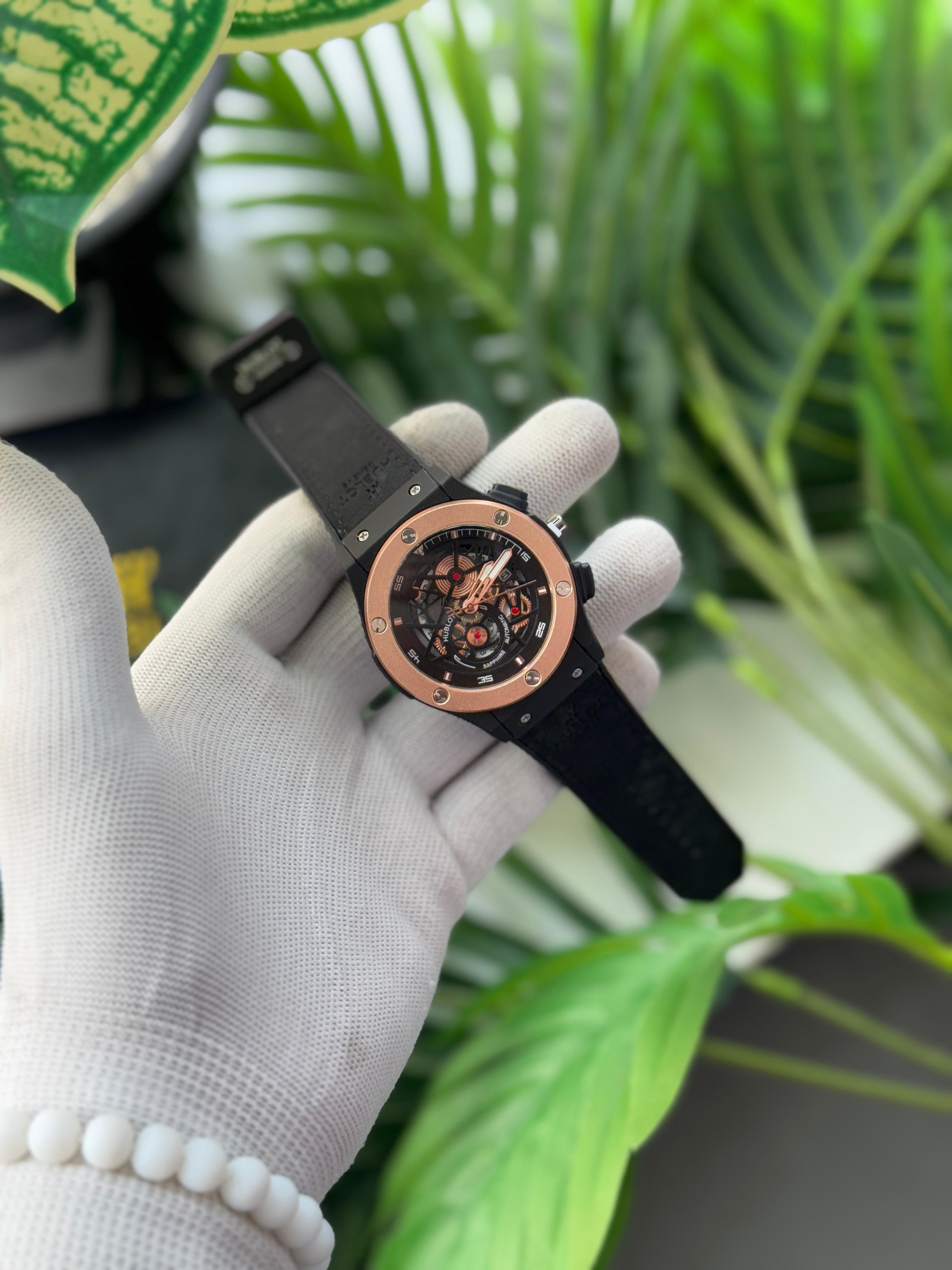 Hublot Black Transparent Dial Edition